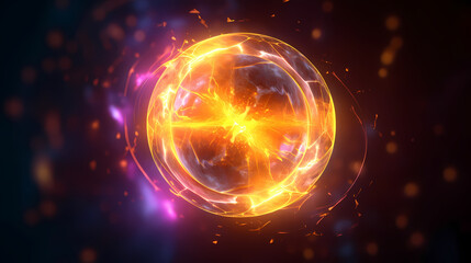 Obraz premium Data technology futuristic illustration, technology background