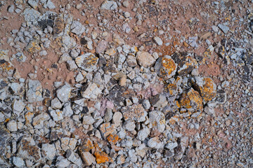 Background Photography. Textured Backgrounds. Detail of the texture of volcanic rock fragments....