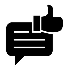 positive feedback icon