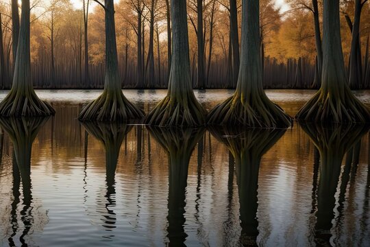 Floaded forest