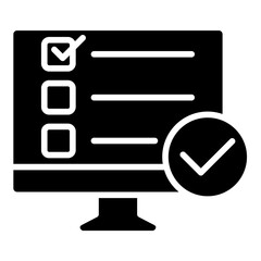 Monitor Check icon