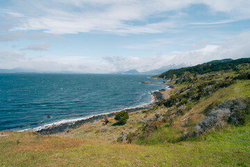 La Estancia Tunel trail at Tierra del Fuego National Park, Ushuaia - Argentina.