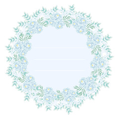 pink flower paper border background