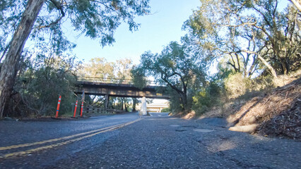 Scenic Drive Through El Capitan State Beach