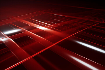 Modern red and black color abstract background with stylish line square suit for presentation design