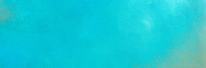 Emerald green and rusty texture background, abstract backdrop for design, top view, copy space, banner