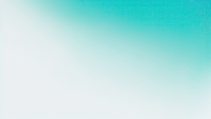 Obraz premium White Teal blue grainy color gradient glowing noise texture background