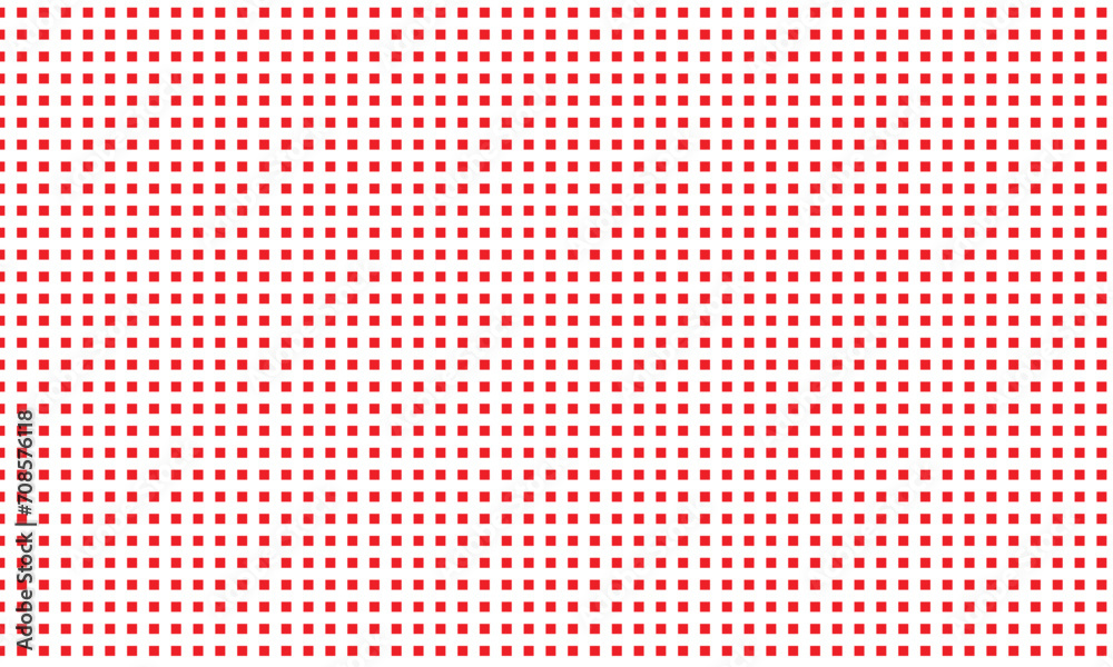 Aufkleber abstract geometric rectangle red grid pattern.