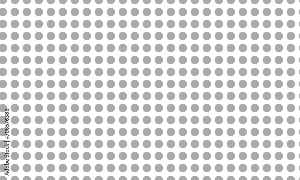 Poster abstract geometric grey dot grid pattern.