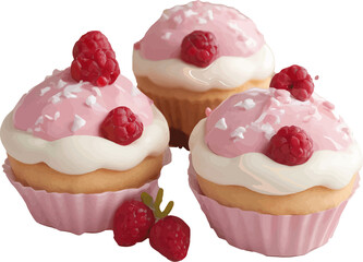Illustration Design Image Decor Beautiful Mini Cakes