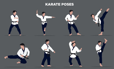 Karate Poses