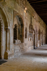 claustro, catedral vieja, Salamanca,  comunidad autónoma de Castilla y León, Spain
