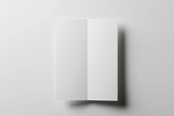 white paper mockup design