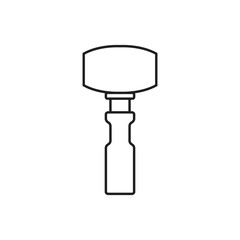 Building Tools line Icon