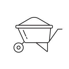 Building Tools line Icon