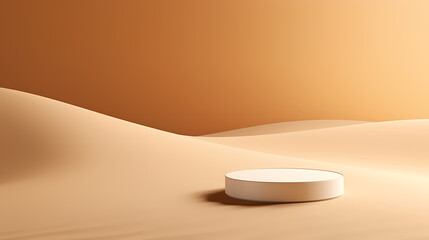 Simple product booth, podium, stage, product commercial photography background, cosmetics booth, promotional event