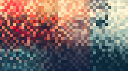 Digital-Inspired Pattern for a Nostalgic or Modern Aesthetic