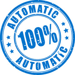 Automatic vector rubber stamp