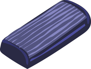 Exercise equipment illustration on transparent background.
