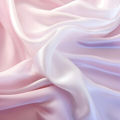Abstract colorful satin background. Soft light background for beauty .
