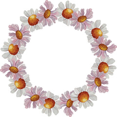 Floral wreath for decoration.