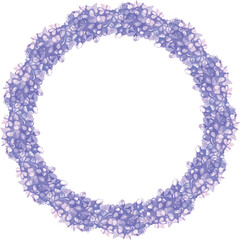 Flora wreath for decoration.