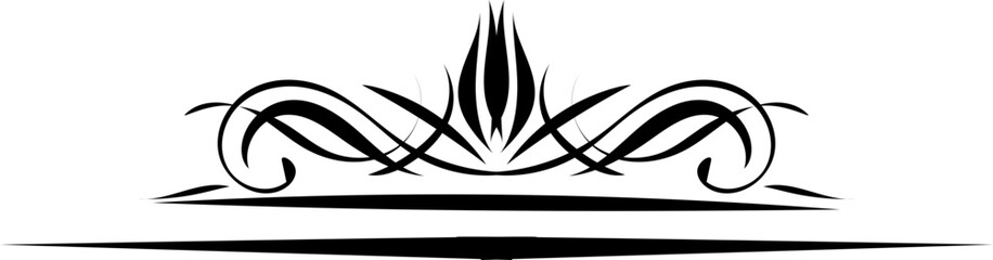 Dividers frames for decoration, Transparent background.