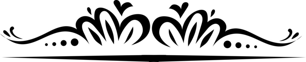 Dividers frames for decoration, Transparent background.