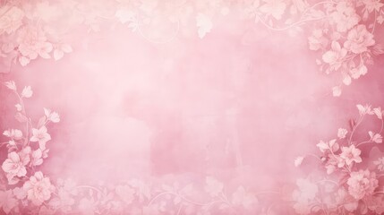 Fototapeta na wymiar antique vintage pink background illustration blush soft, delicate romantic, faded old antique vintage pink background