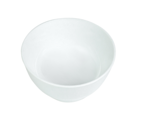 white bowl isolated