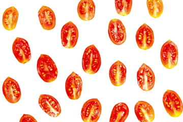 cherry tomato isolated