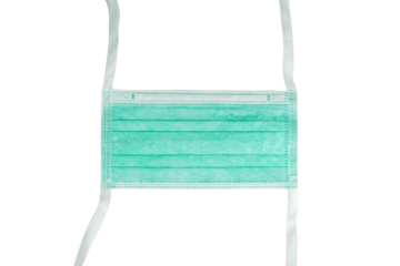 protective face mask isolated