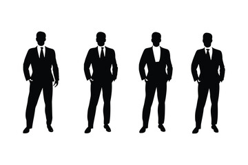 business people silhouettes