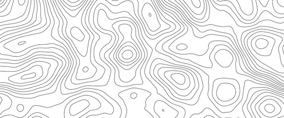 Abstract topographic contours map background, Topography map background. Vector geographic contour map.	