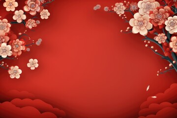 Chinese New Year theme background 