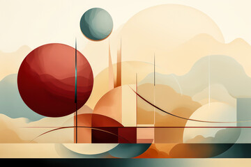 doodle wave seamless backdrop
