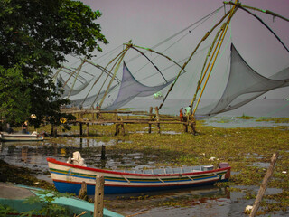 Cochin India fishing nets