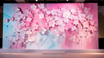 Capture the essence of raffle dynamics with this dynamic and lively backdrop