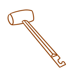 camping tools_camping mini hammer