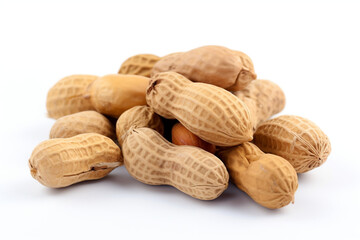 Penaut isolated on white background created with Generative Ai