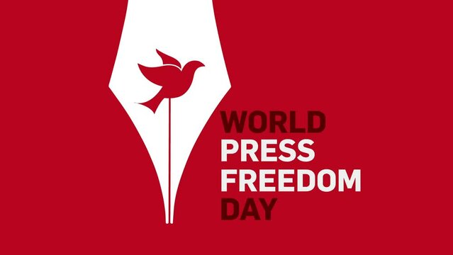 World press freedom day concept vector illustration. World Press Freedom Day or World Press Day to raise awareness of the importance of freedom of the press. End Impunity for Crimes against Journalism