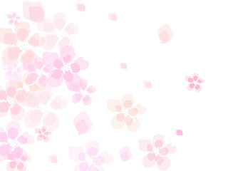 Petals Stock Image with blur effect