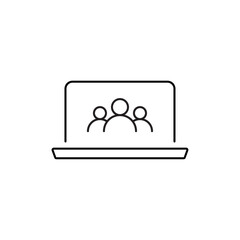 Business teamwork, team building, work group and human resources minimal thin line web icon set. Outline icons collection. Simple vector illustration. Minimal and Modern.	