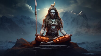 Maha shivaratri don'ts know fasting rules this picture Ai generated art