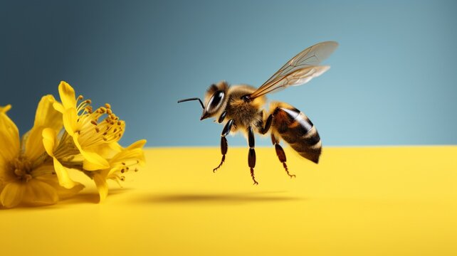World bee day honey wishes hope image Ai generated art