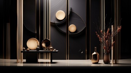 Sophisticated backdrop reflecting the dynamic allure of accessory elements
