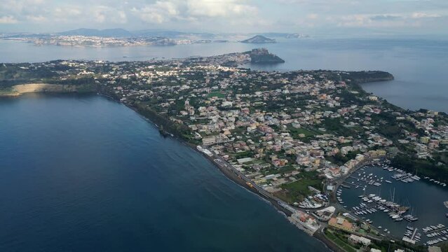Procida is one of the Flegrean Islands off the coast of Naples in southern Italy