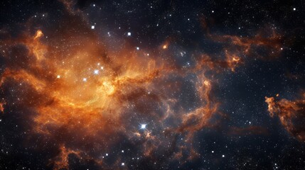 Fototapeta na wymiar Stellar nursery, the cradle of newborn stars