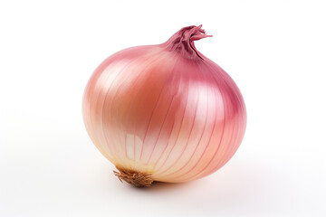 Onion isolated on white background created with Generative Ai