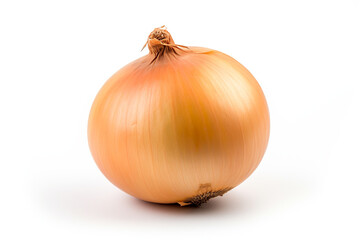 Onion isolated on white background created with Generative Ai